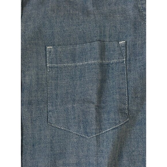 NWT J Crew Crewcuts Chambray Button Down Shirt Boys Size 10 L1814 $55 - Picture 6 of 9